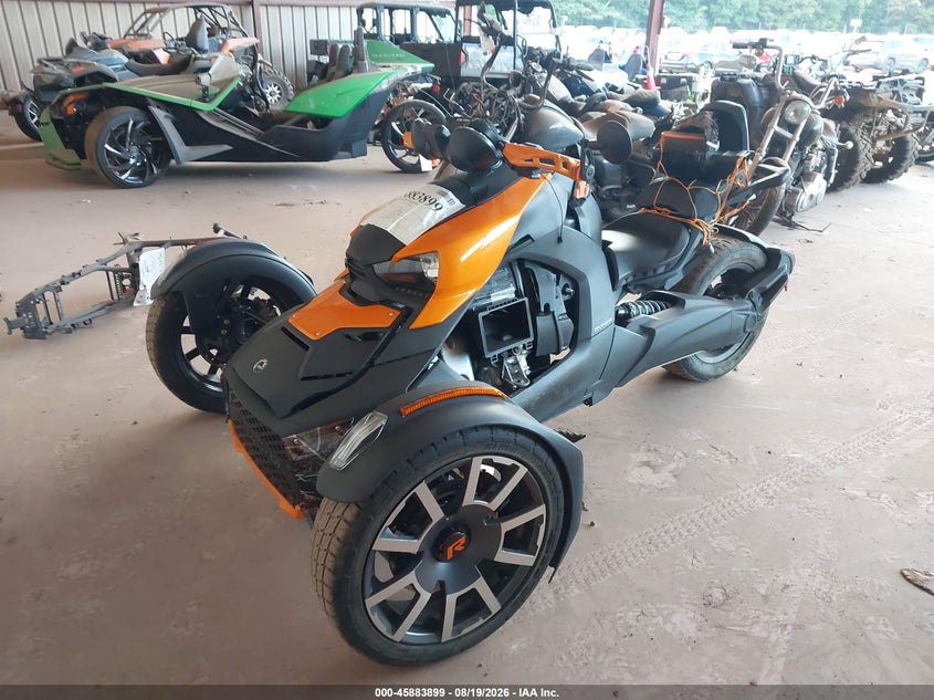 2021 Can-am/ brp Ryker VIN 3JB2GEG2XMJ002452 IAAI salvage auction — SIDE, Wait Title, sold $2,000 on 2026-10-13 (photo 2)