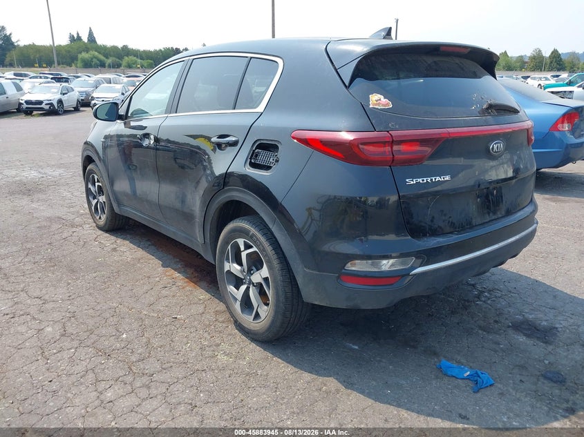 2021 Kia Sportage VIN KNDPMCAC7M7943559 IAAI salvage auction — BIOHAZARD/CHEMICAL, Salvage (Oregon), sold $5,300 on 2026-08-21 (photo 3)