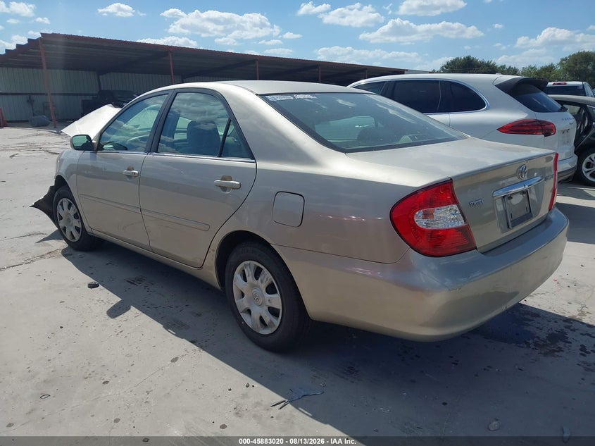 2004 Toyota Camry VIN 4T1BE32K54U939133 IAAI salvage auction — ENGINE DAMAGE, Original (Texas), sold $600 on 2026-08-26 (photo 3)