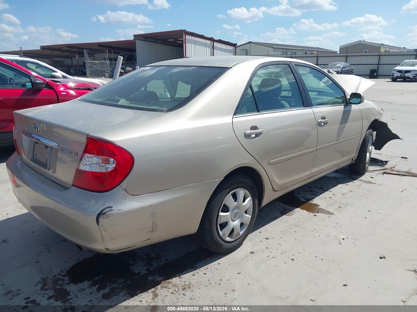 2004 Toyota Camry VIN 4T1BE32K54U939133 IAAI salvage auction — ENGINE DAMAGE, Original (Texas), sold $600 on 2026-08-26 (photo 4)