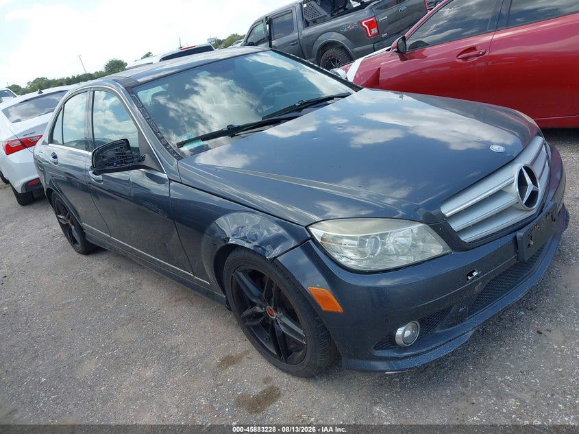 2009 Mercedes-benz C-klasse VIN WDDGF81X19F210565 IAAI salvage auction — NORMAL WEAR, Original (Texas), sold $950 on 2026-08-19 (photo 1)
