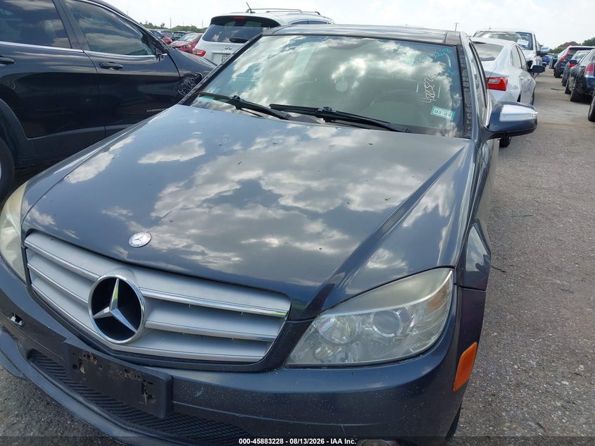 2009 Mercedes-benz C-klasse VIN WDDGF81X19F210565 IAAI salvage auction — NORMAL WEAR, Original (Texas), sold $950 on 2026-08-19 (photo 6)
