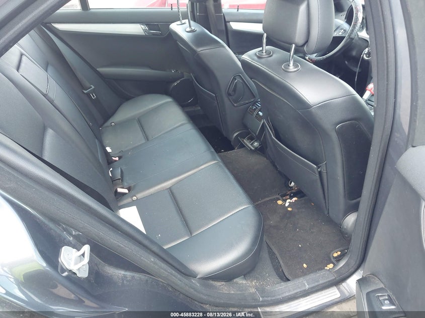 2009 Mercedes-benz C-klasse VIN WDDGF81X19F210565 IAAI salvage auction — NORMAL WEAR, Original (Texas), sold $950 on 2026-08-19 (photo 8)