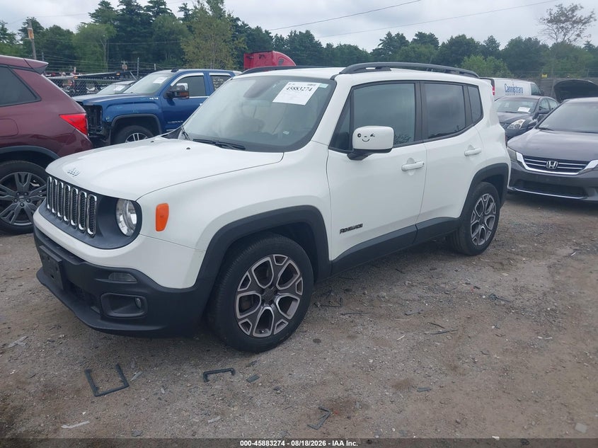 2015 Jeep Renegade VIN ZACCJABT2FPB37435 IAAI salvage auction — RIGHT SIDE, Clear (Massachusetts), sold $1,650 on 2026-08-21 (photo 2)