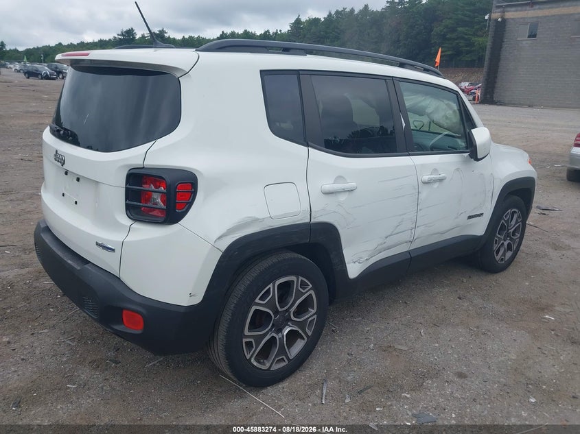 2015 Jeep Renegade VIN ZACCJABT2FPB37435 IAAI salvage auction — RIGHT SIDE, Clear (Massachusetts), sold $1,650 on 2026-08-21 (photo 4)