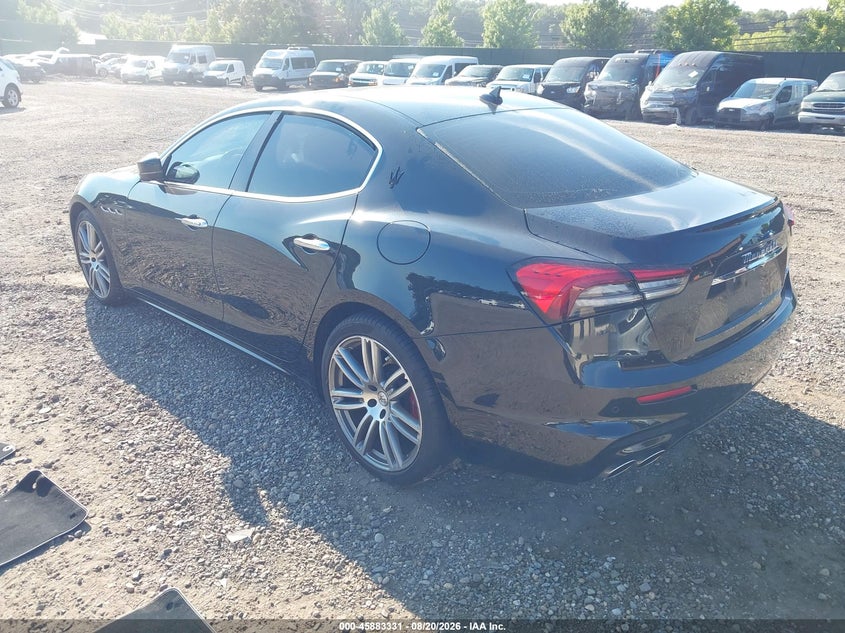 2022 Maserati Ghibli VIN ZAM57YSM4NX399862 IAAI salvage auction — RIGHT SIDE, Mv-907A (New York), sold $9,900 on 2026-09-22 (photo 3)