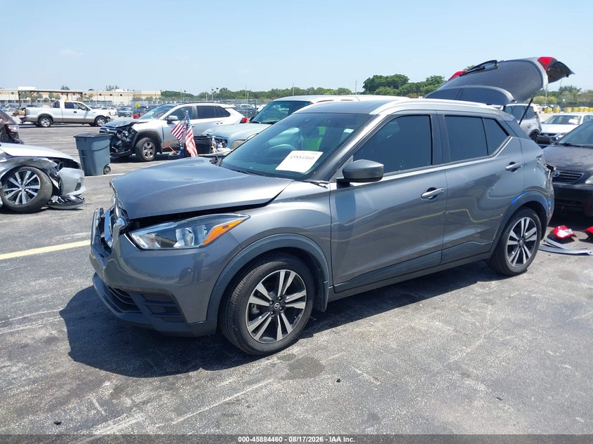 2020 Nissan Kicks VIN 3N1CP5CV6LL550990 IAAI salvage auction — FRONT END, Rebuildable (Florida), sold $2,000 on 2026-09-11 (photo 2)