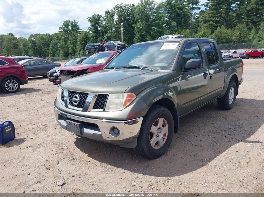 2005 Nissan Navara (frontier) VIN 1N6AD07W55C415529 IAAI salvage auction — FRESH WATER, Clear (Massachusetts), sold $675 on 2026-09-25 (photo 2)