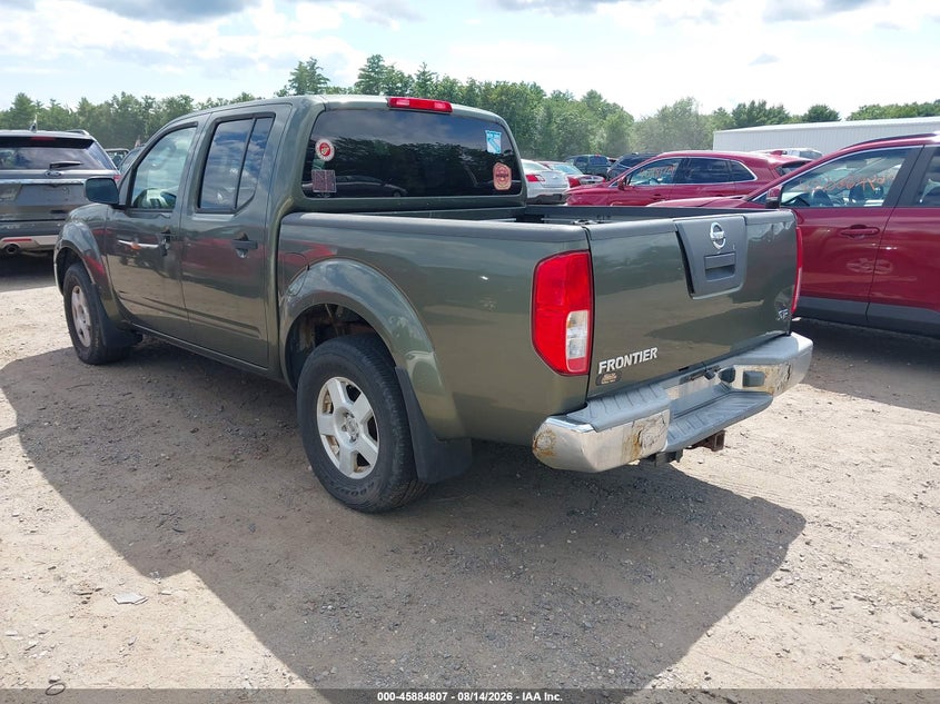 2005 Nissan Navara (frontier) VIN 1N6AD07W55C415529 IAAI salvage auction — FRESH WATER, Clear (Massachusetts), sold $675 on 2026-09-25 (photo 3)