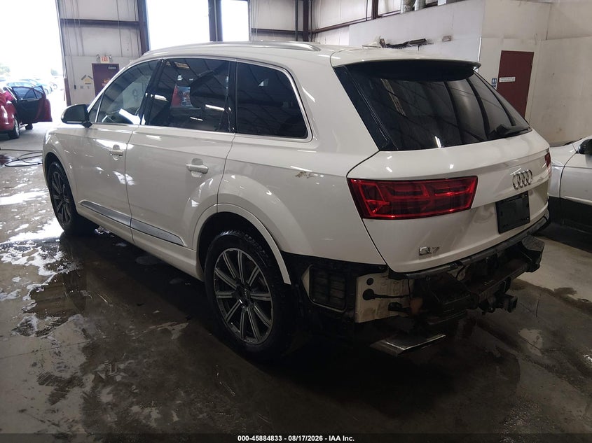 2018 Audi Q7 VIN WA1AHAF76JD013900 IAAI salvage auction — REAR END, Salvage (Idaho), sold $10,750 on 2026-09-04 (photo 3)