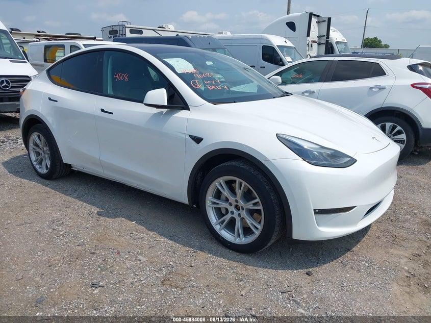 2023 Tesla Model y VIN 7SAYGDEE7PF703555 — IAAI salvage auction photo