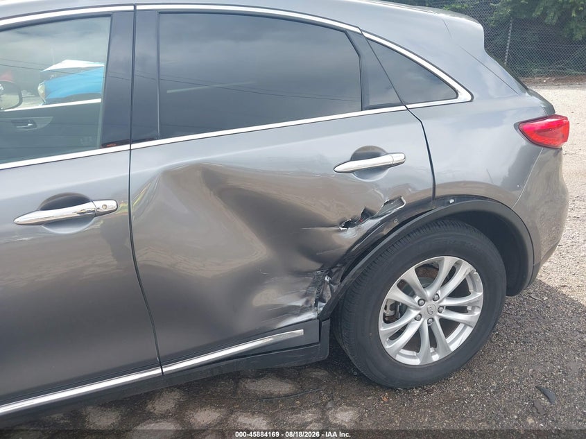 2017 Infiniti Qx70 VIN JN8CS1MW6HM415229 IAAI salvage auction — ALL OVER, Salvage (Pennsylvania), sold $3,300 on 2026-08-29 (photo 6)