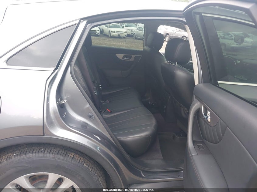 2017 Infiniti Qx70 VIN JN8CS1MW6HM415229 IAAI salvage auction — ALL OVER, Salvage (Pennsylvania), sold $3,300 on 2026-08-29 (photo 8)