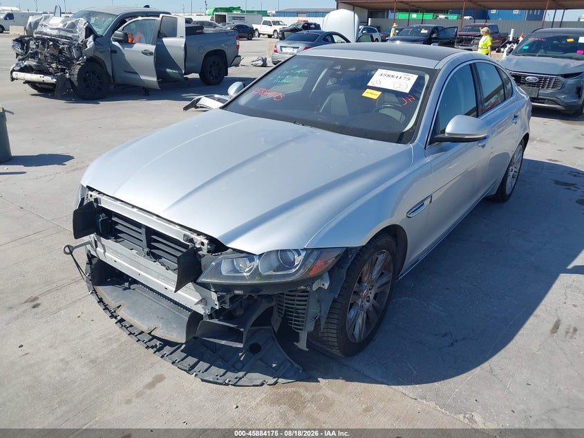 2017 Jaguar Xf VIN SAJBD4BV2HCY34778 IAAI salvage auction — FRONT END, Original (Texas), sold $2,300 on 2026-10-07 (photo 2)