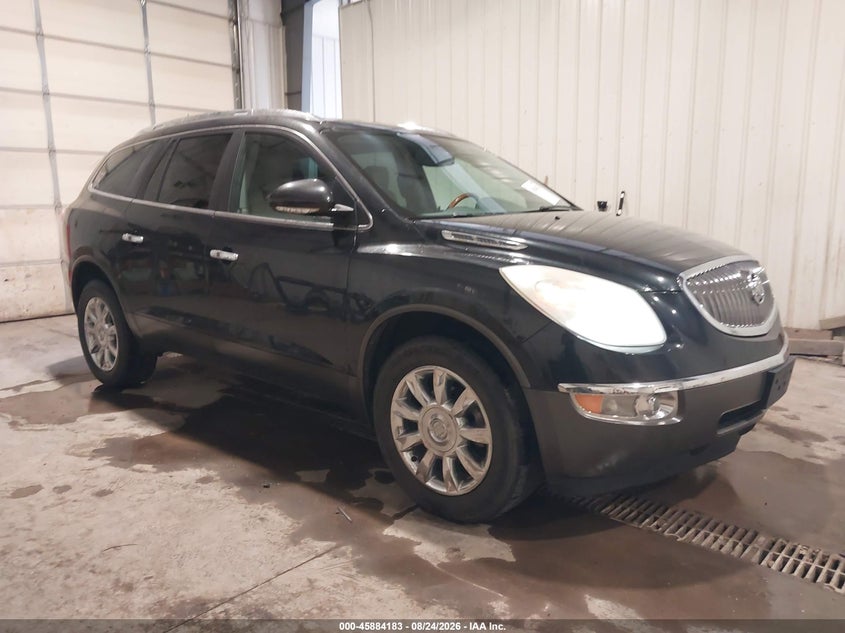 2012 Buick Enclave VIN 5GAKRCED0CJ357982 IAAI salvage auction — REAR END, Wait Title, sold $1,150 on 2026-10-04 (photo 1)