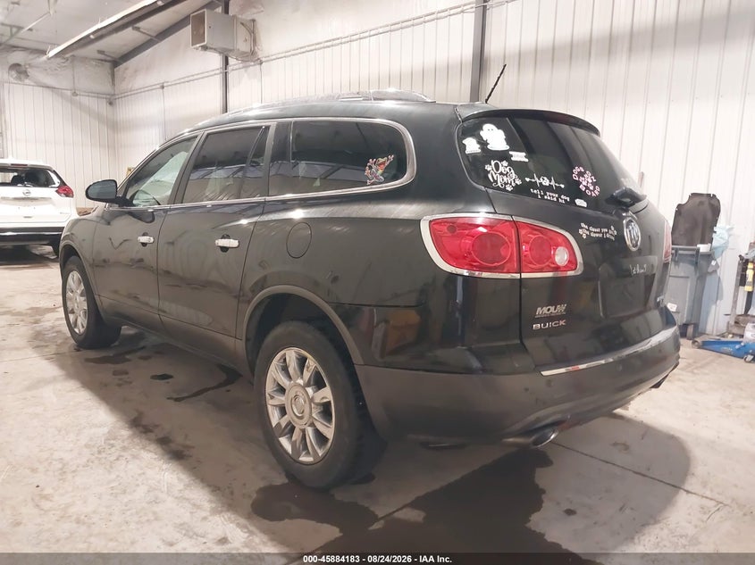 2012 Buick Enclave VIN 5GAKRCED0CJ357982 IAAI salvage auction — REAR END, Wait Title, sold $1,150 on 2026-10-04 (photo 3)