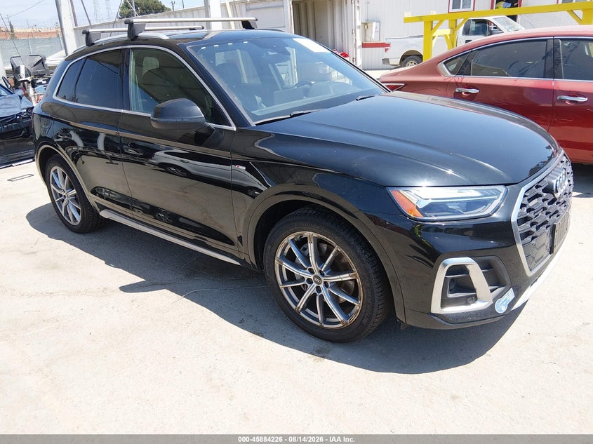 2021 Audi Q5 VIN WA1E2AFY9M2045459 — IAAI salvage auction photo