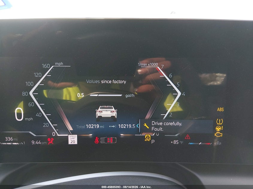 2026 BMW 228 gran coupe VIN WBA83GG00T7V04193 IAAI salvage auction — REAR END, Enterprise Vehicles Clear Only (Texas), sold $22,800 on 2026-08-17 (photo 7)
