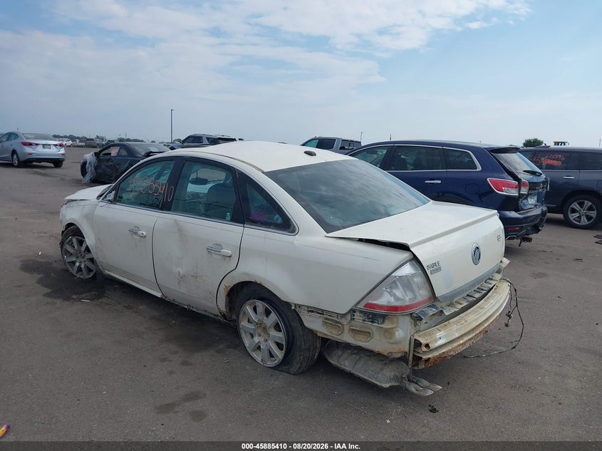 2009 Mercury Sable VIN 1MEHM42W19G621069 IAAI salvage auction — ROLLOVER, Parts Only Bos (Minnesota), sold $225 on 2026-09-08 (photo 3)
