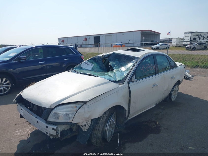 2009 Mercury Sable VIN 1MEHM42W19G621069 IAAI salvage auction — ROLLOVER, Parts Only Bos (Minnesota), sold $225 on 2026-09-08 (photo 6)