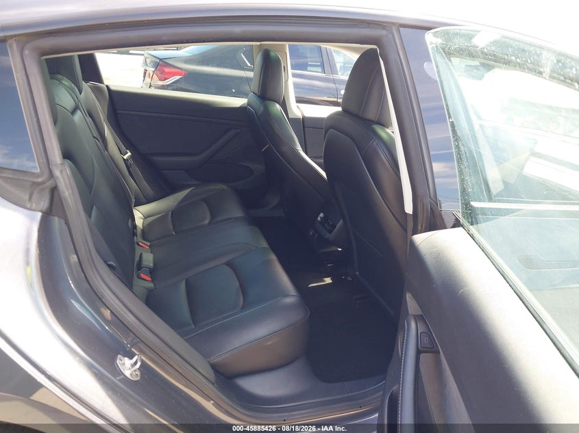 2022 Tesla Model 3 VIN 5YJ3E1EA6NF349081 IAAI salvage auction — RIGHT FRONT, Wait Title, sold $12,000 on 2026-09-16 (photo 8)