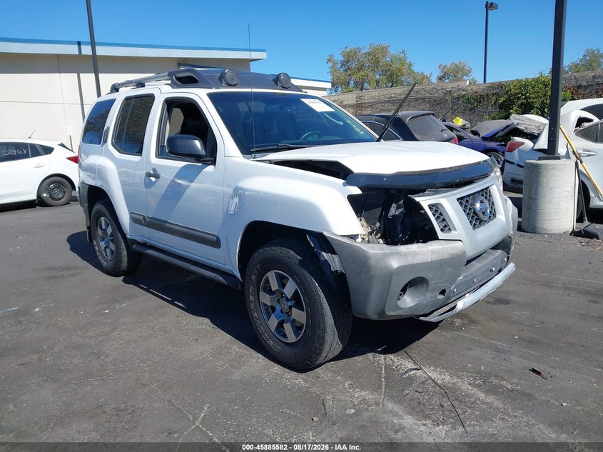 2012 Nissan Xterra VIN 5N1AN0NW1CC526364 IAAI salvage auction — FRONT END, Salvage Certificate (California), sold $1,650 on 2026-09-04 (photo 1)