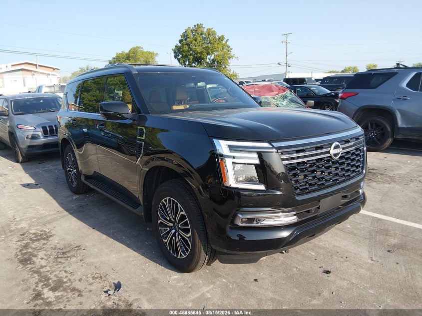 2026 Nissan Armada VIN JN8AY3BB7T9123022 — IAAI salvage auction photo