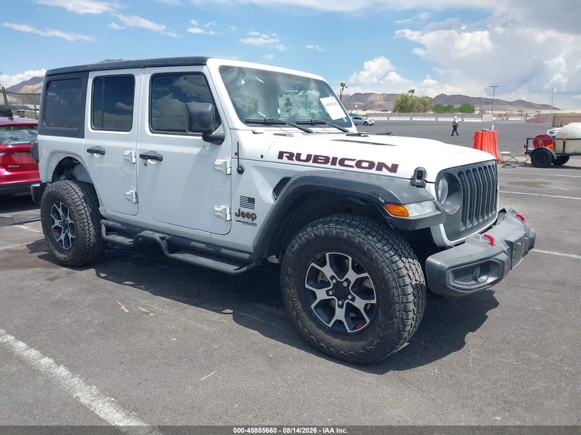 2021 Jeep Wrangler / VIN 1C4HJXFN7MW564310 — IAAI salvage auction photo