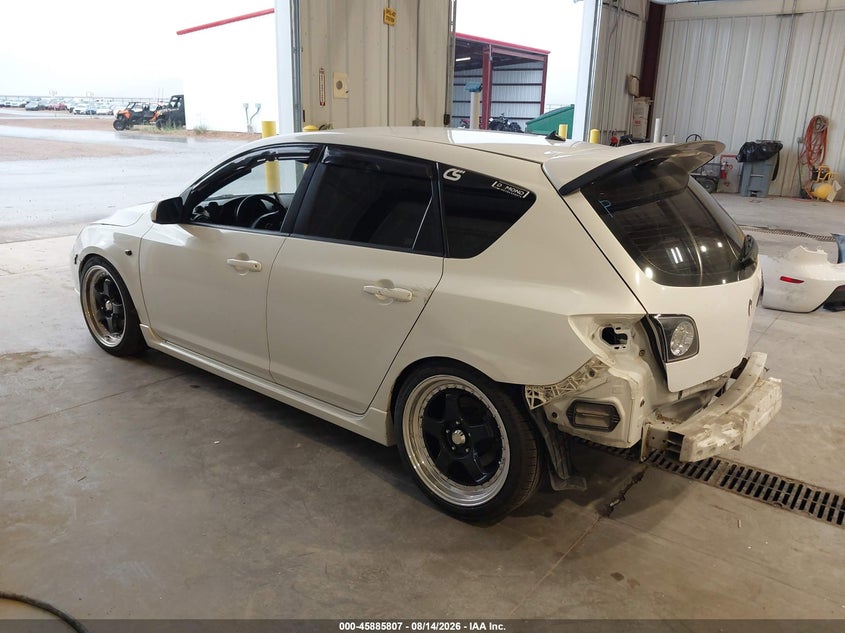 2008 Mazda 3 VIN JM1BK34L081169546 IAAI salvage auction — REAR END, Salvage (Utah), sold $800 on 2026-09-21 (photo 3)
