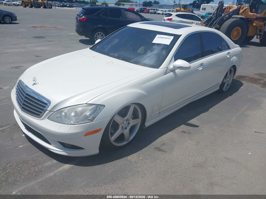 2009 Mercedes-benz S class VIN WDDNG86X19A267617 IAAI salvage auction — NORMAL WEAR, Clear (Florida), sold $1,850 on 2026-08-17 (photo 2)