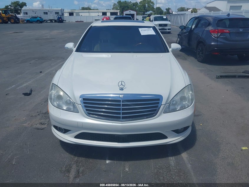 2009 Mercedes-benz S class VIN WDDNG86X19A267617 IAAI salvage auction — NORMAL WEAR, Clear (Florida), sold $1,850 on 2026-08-17 (photo 6)