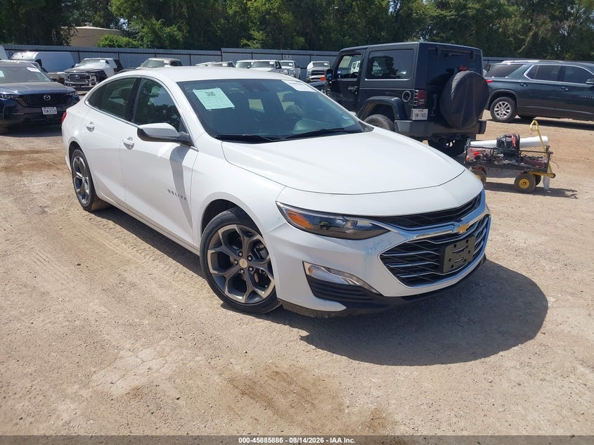 2024 Chevrolet Malibu VIN 1G1ZD5ST8RF194425 IAAI salvage auction — LEFT FRONT, Wait Title, sold $13,200 on 2026-08-19 (photo 1)