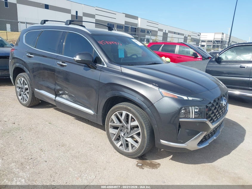 2021 Hyundai Santa fe VIN 5NMS5DAL2MH363996 — IAAI salvage auction photo