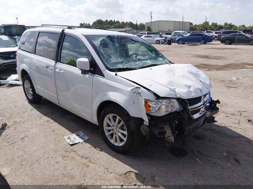 2019 Dodge Caravan VIN 2C4RDGCG1KR513456 IAAI salvage auction — FRONT END, Wait Title, sold $2,400 on 2026-09-02 (photo 1)