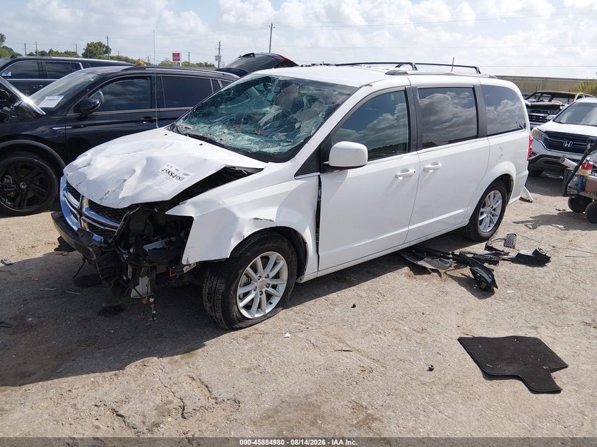 2019 Dodge Caravan VIN 2C4RDGCG1KR513456 IAAI salvage auction — FRONT END, Wait Title, sold $2,400 on 2026-09-02 (photo 2)
