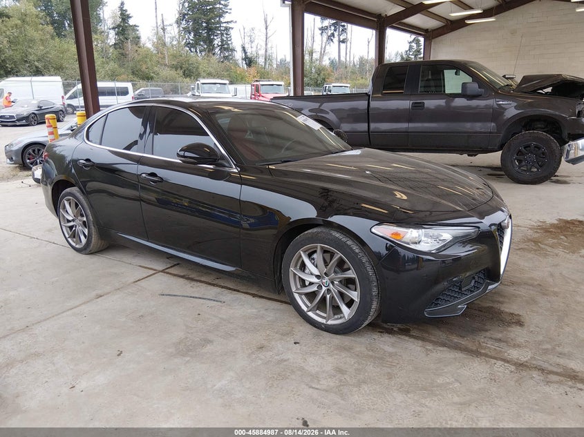 2017 Alfa romeo Giulia VIN ZARFAEDNXH7540099 IAAI salvage auction — LEFT SIDE, Wait Title, sold $4,550 on 2026-09-02 (photo 1)