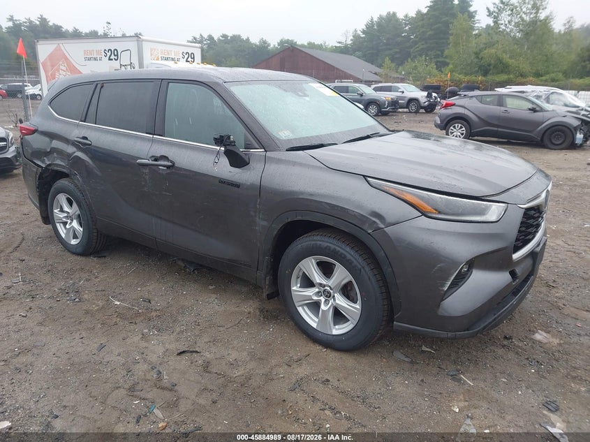 2021 Toyota Highlander VIN 5TDBBRCH1MS536628 — IAAI salvage auction photo