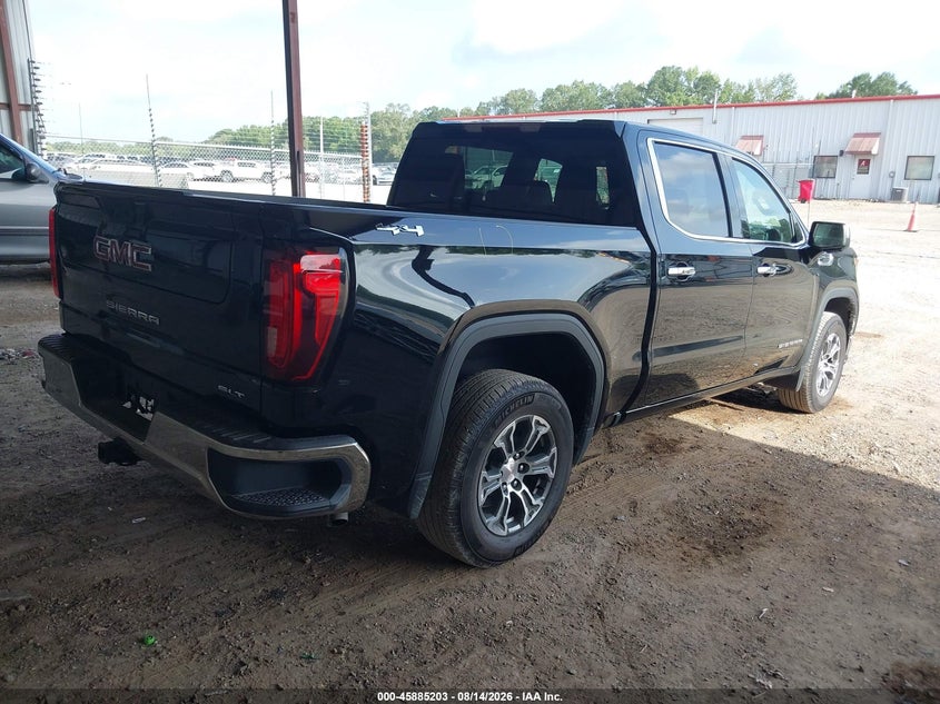 2026 Gmc SIERRA VIN 1GTUUDED1TZ400383 IAAI salvage auction — LEFT SIDE, Enterprise Vehicles Clear Only (Oklahoma), sold $36,100 on 2026-08-19 (photo 4)