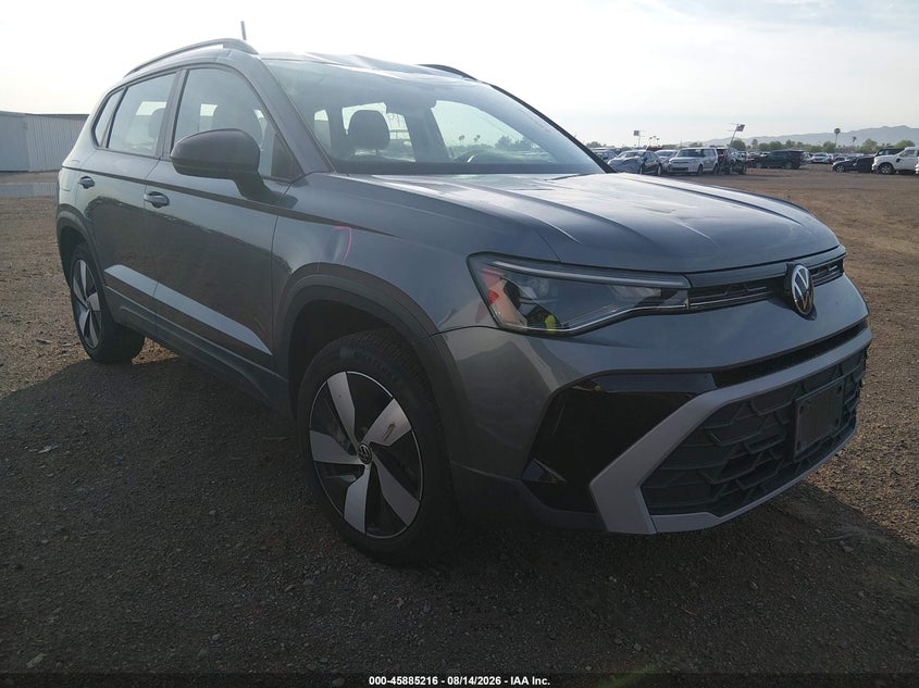 2025 Volkswagen Taos VIN 3VV8C7B20SM009302 — IAAI salvage auction photo