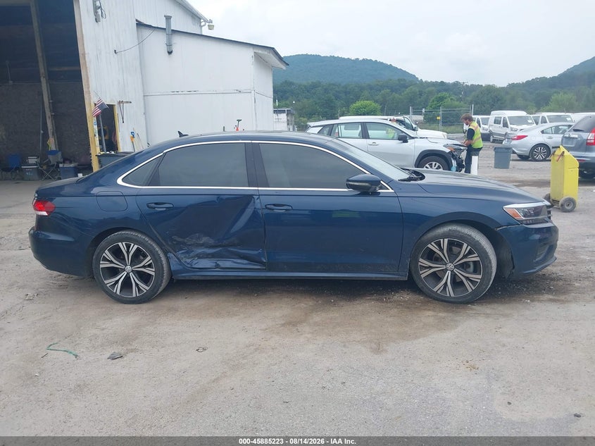 2021 Volkswagen Passat VIN 1VWSA7A31MC013672 IAAI salvage auction — SIDE, Salvage (Pennsylvania), sold $3,575 on 2026-09-02 (photo 6)