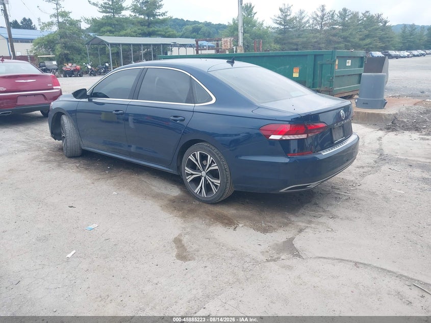 2021 Volkswagen Passat VIN 1VWSA7A31MC013672 IAAI salvage auction — SIDE, Salvage (Pennsylvania), sold $3,575 on 2026-09-02 (photo 3)