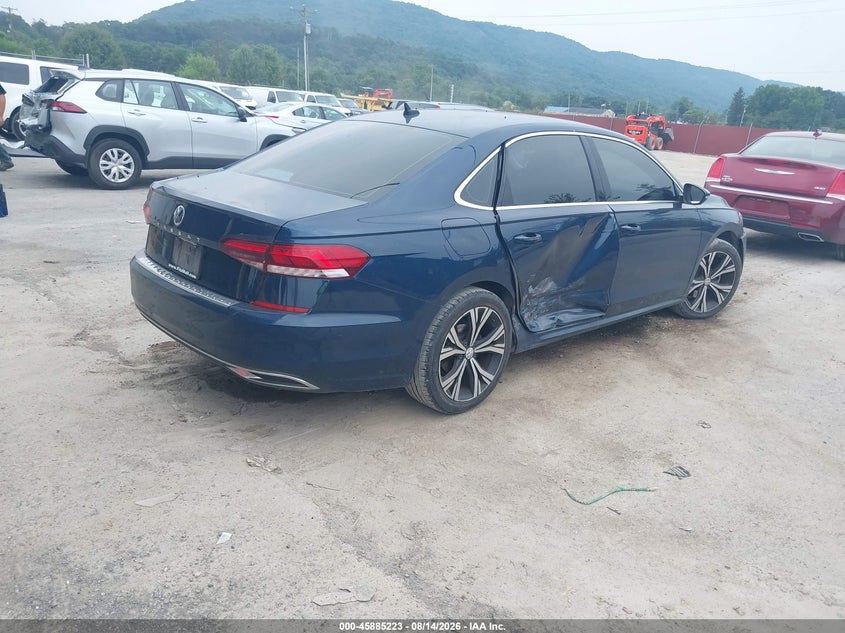 2021 Volkswagen Passat VIN 1VWSA7A31MC013672 IAAI salvage auction — SIDE, Salvage (Pennsylvania), sold $3,575 on 2026-09-02 (photo 4)