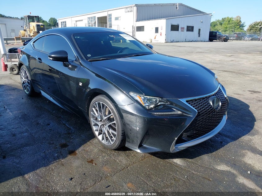 2017 Lexus Rc VIN JTHHA5BC2H5005007 — IAAI salvage auction photo