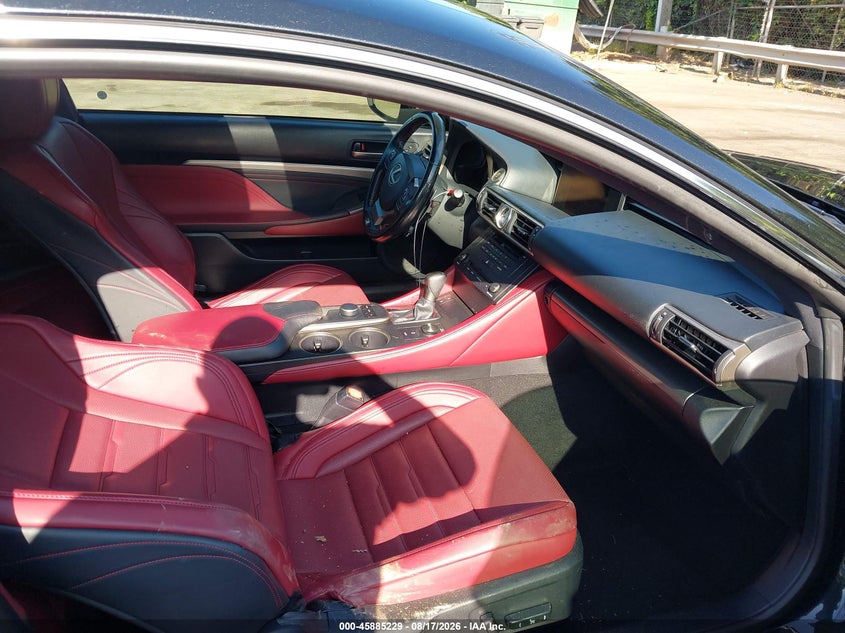 2017 Lexus Rc VIN JTHHA5BC2H5005007 IAAI salvage auction — REAR END, Salvage (North Carolina), sold $9,075 on 2026-09-03 (photo 5)