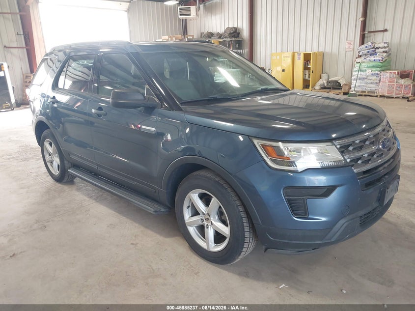 2018 Ford Explorer VIN 1FM5K8B8XJGC45362 — IAAI salvage auction photo