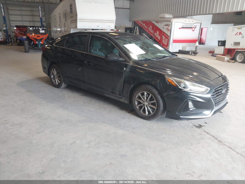 2018 Hyundai Sonata VIN 5NPE24AF1JH682112 IAAI salvage auction — RIGHT SIDE, Rebuildable (Florida), sold $850 on 2026-08-24 (photo 1)