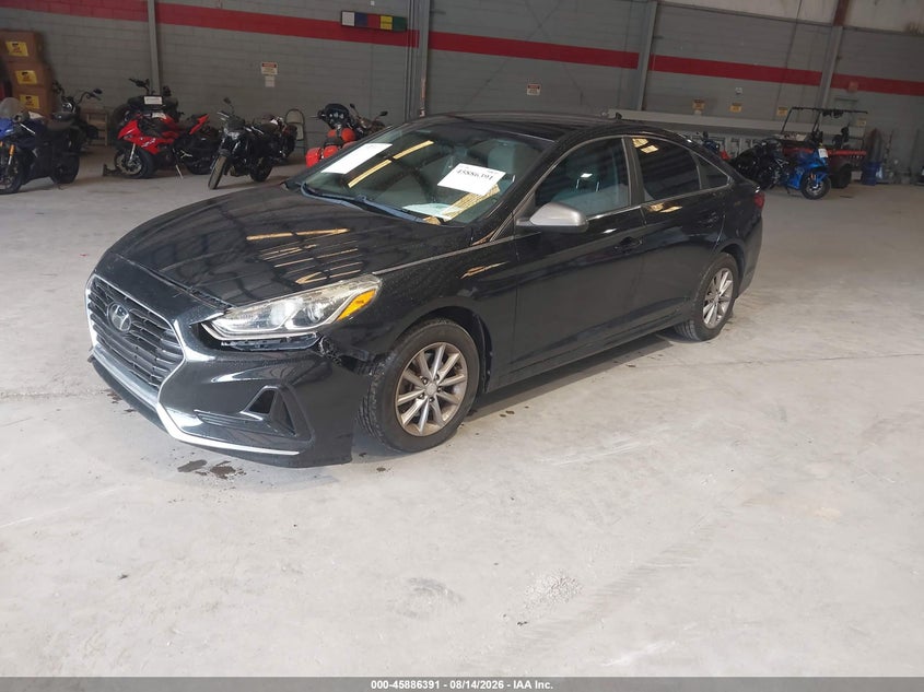 2018 Hyundai Sonata VIN 5NPE24AF1JH682112 IAAI salvage auction — RIGHT SIDE, Rebuildable (Florida), sold $850 on 2026-08-24 (photo 2)