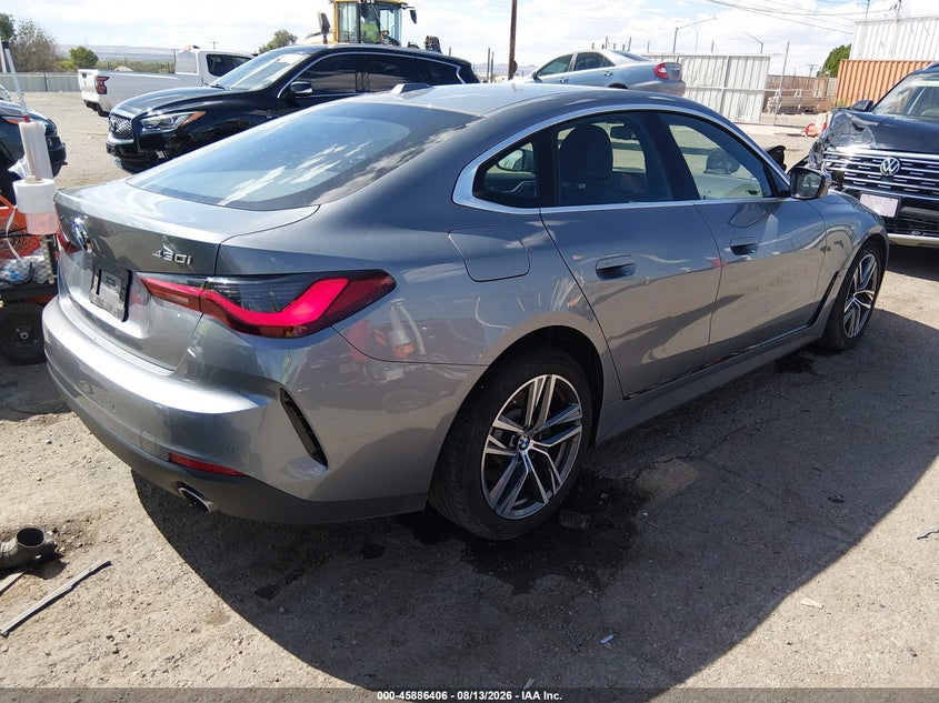 2024 BMW 4er VIN WBA73AV08RFT30352 IAAI salvage auction — NORMAL WEAR, Clear (Oklahoma), sold $18,400 on 2026-09-08 (photo 4)