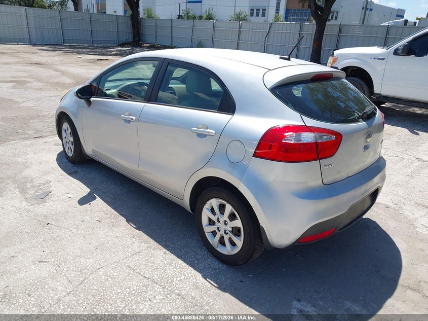 2013 Kia Rio VIN KNADN5A30D6239752 IAAI salvage auction — RIGHT FRONT, Salvage (Arizona), sold $750 on 2026-09-08 (photo 3)