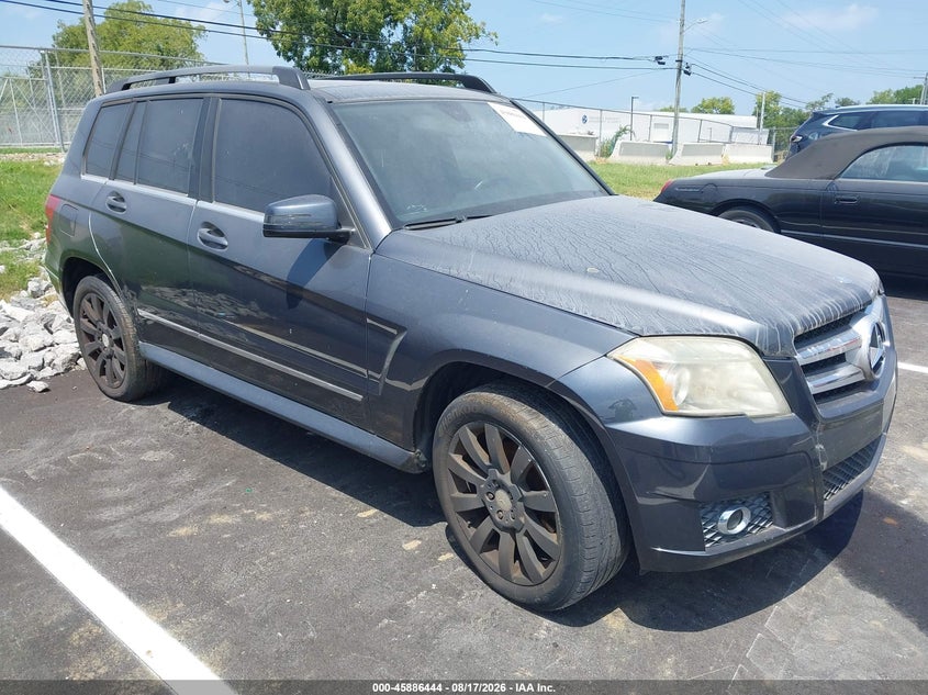 2010 Mercedes-benz Glk-klasse VIN WDCGG8HB7AF275128 IAAI salvage auction — NORMAL WEAR, Clear (Tennessee), sold $525 on 2026-08-20 (photo 1)